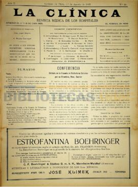 La Clínica. Año 2, número 30.