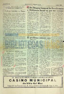 El Sr. Director General de Beneficencia y Asistencia Social va por mal camino /  Dr. Severo Justo.