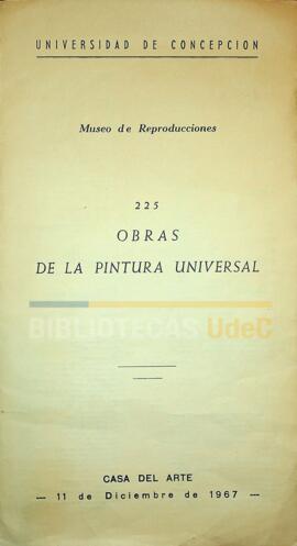 Museo de reproducciones : 225 obras de la pintura universal / Casa del Arte.