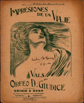 Impresiones de un viaje : vals por Orfeo D. Giudice