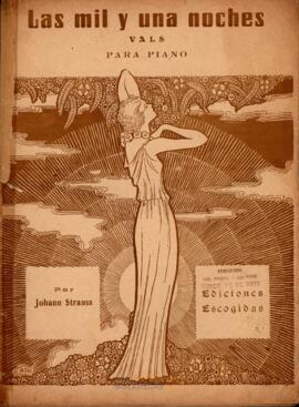 Las mil y una noches : vals para piano