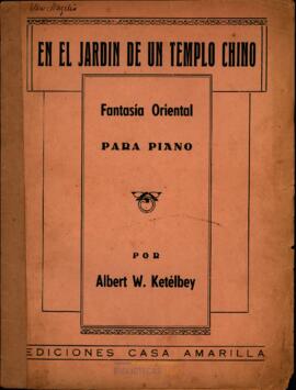 En el jardín de un templo chino : Fantasía Oriental
