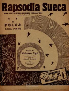 Rapsodia Sueca : polka para piano