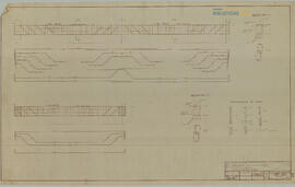 Fundaciones y Superestructura, Vigas 135-136 y vigas 145-146 (transversales)