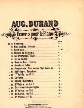 Œuvres pour piano : Valse No.2, Op.86