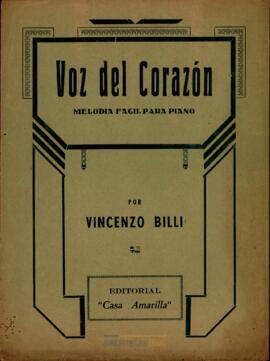 Voz del Corazón : melodía fácil para piano